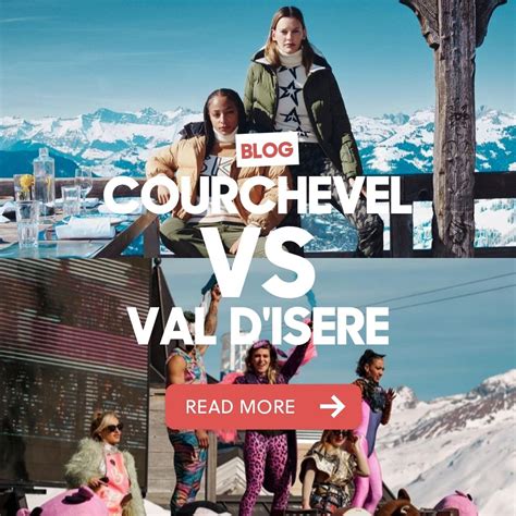 Courchevel vs val d'isere